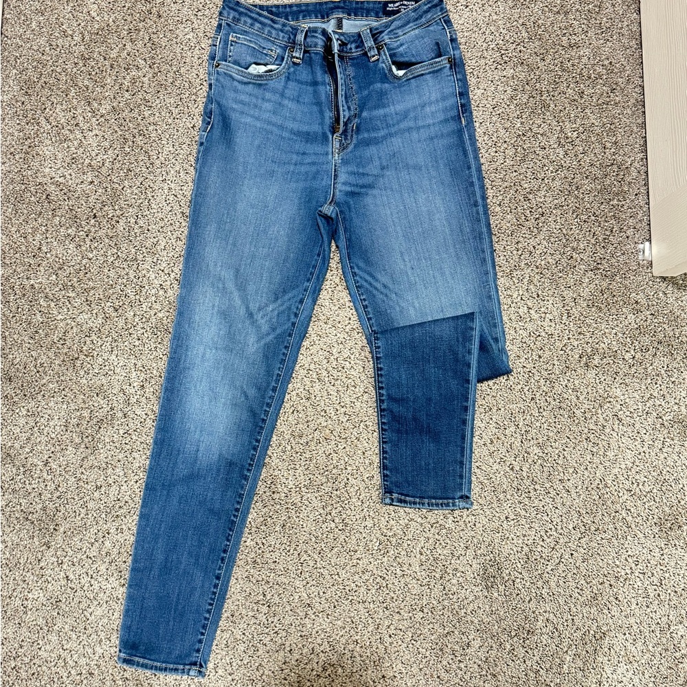 Buffalo high rise skinny jeans